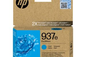 HP 937e EvoMore Cyan Org Ink Cartridge