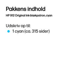 912 Cyan Original Ink - Bilde 54