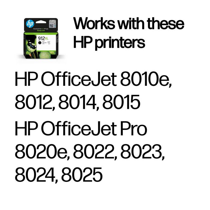 912XL High Yield Black Ink - Bilde 2