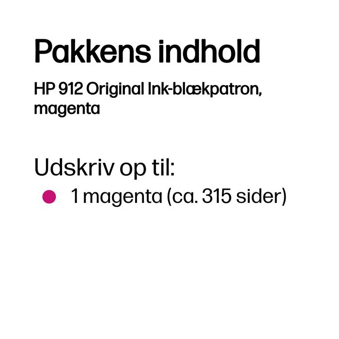 912 Magenta Original Ink - Bilde 20