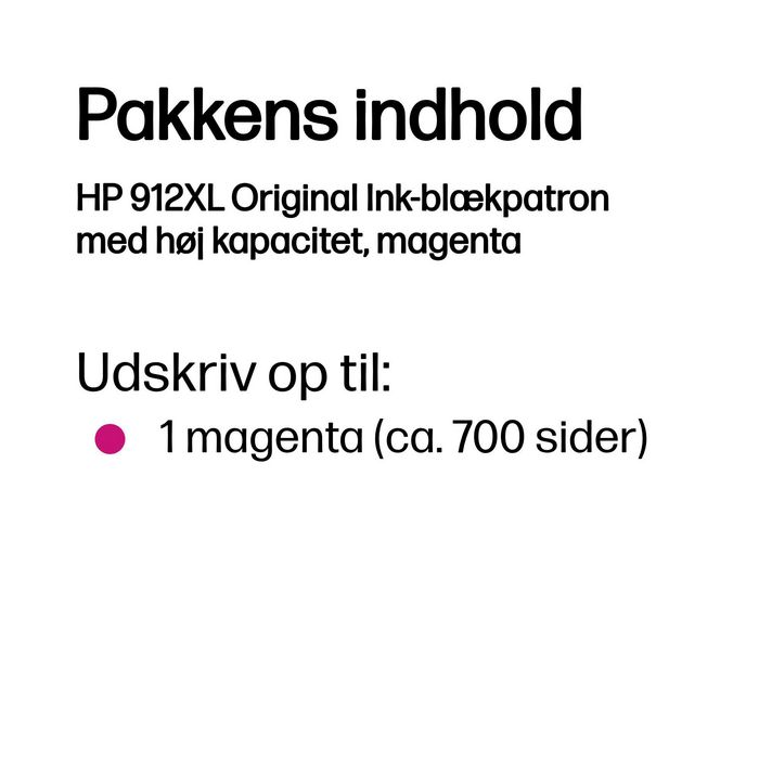 912Xl High Yield Magenta - Bilde 23