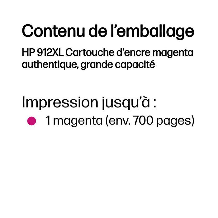 912Xl High Yield Magenta - Bilde 12