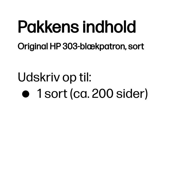 HP 303 Black Ink Cartridge - Bilde 22