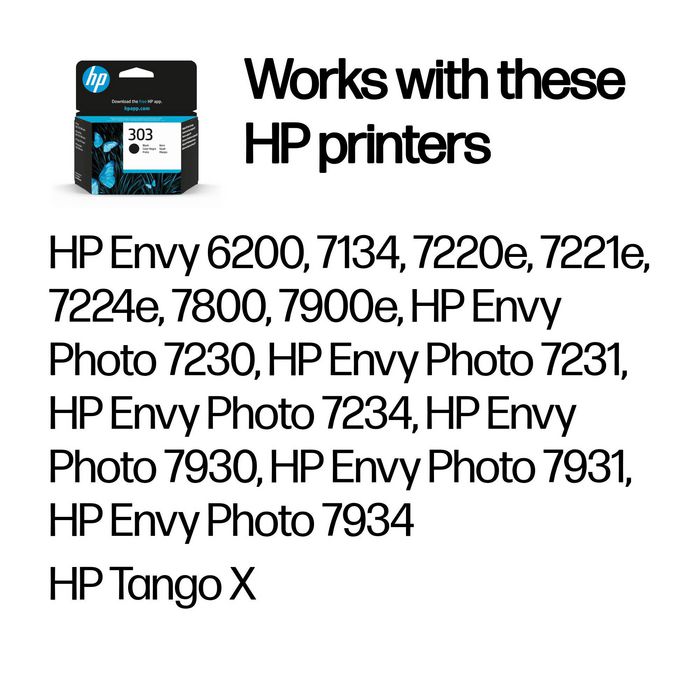 HP 303 Black Ink Cartridge - Bilde 31