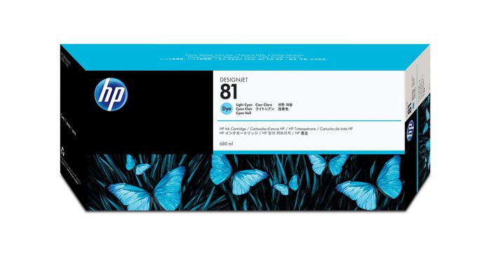 Ink Light Cyan Dye Ink 680 ml