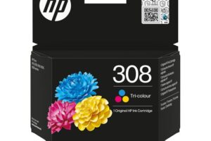 HP 308 Tri-color Original Ink Cartridge
