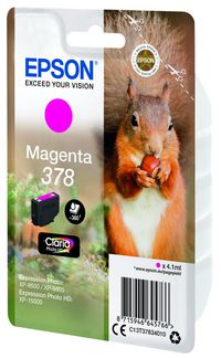 EPSON Singlepack Magenta 378 Eichhörnche - Bilde 6