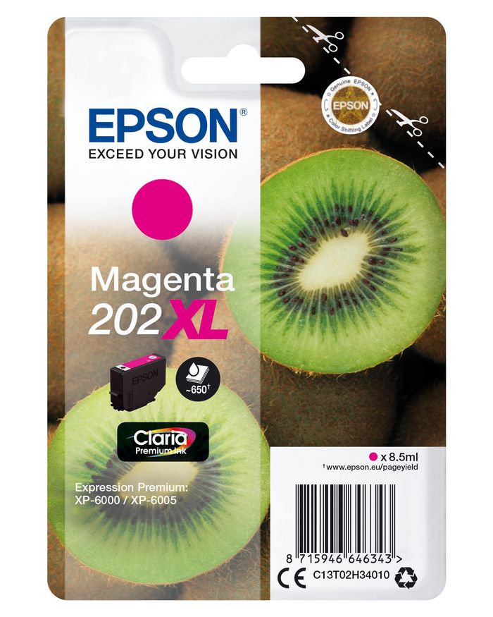 EPSON Singlepack Magenta 202XL Kiwi