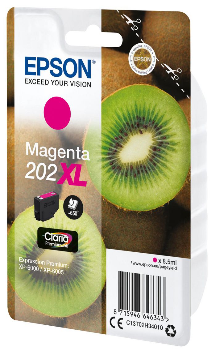 EPSON Singlepack Magenta 202XL Kiwi - Bilde 2