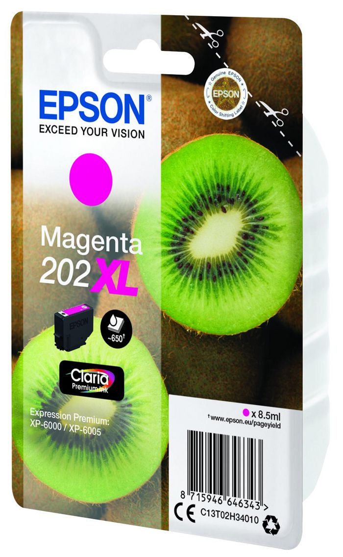 EPSON Singlepack Magenta 202XL Kiwi - Bilde 3