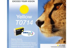 EPSON T0714 ink cartridge Yellow 6 ml