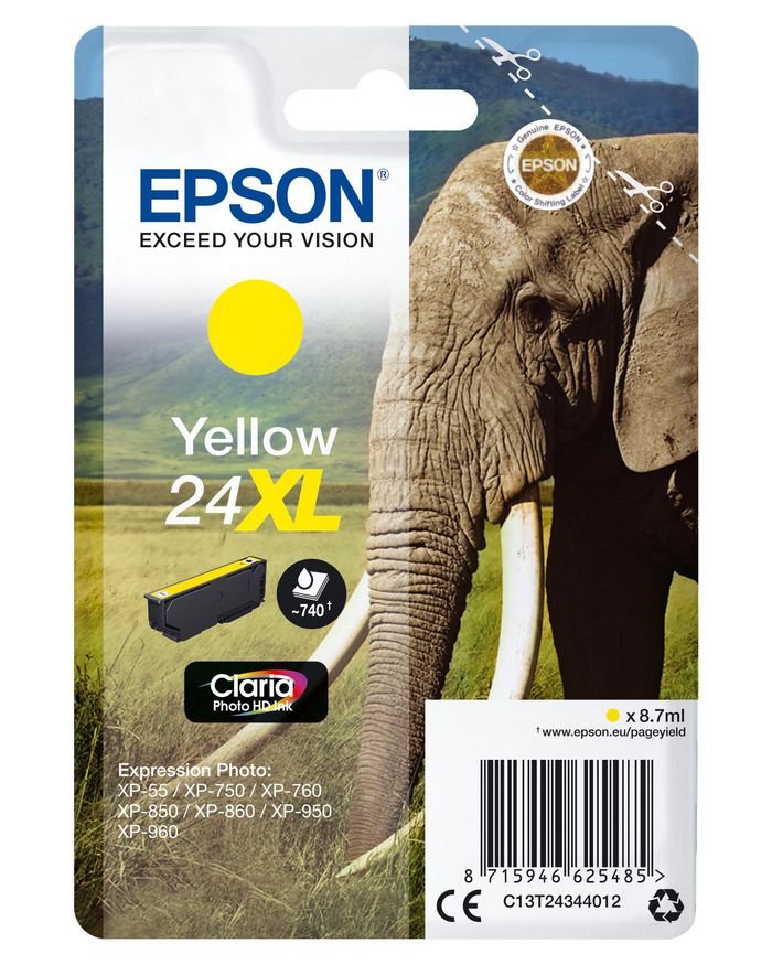 EPSON 24XL yellow ink BLISTER