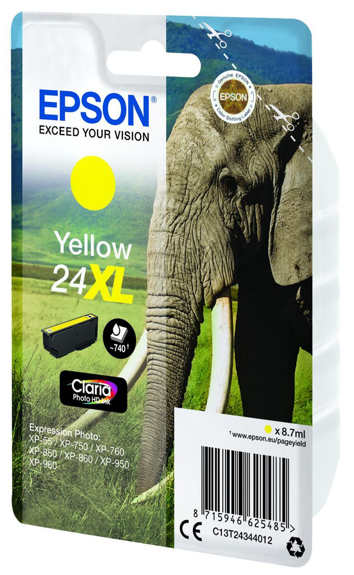 EPSON 24XL yellow ink BLISTER - Bilde 4