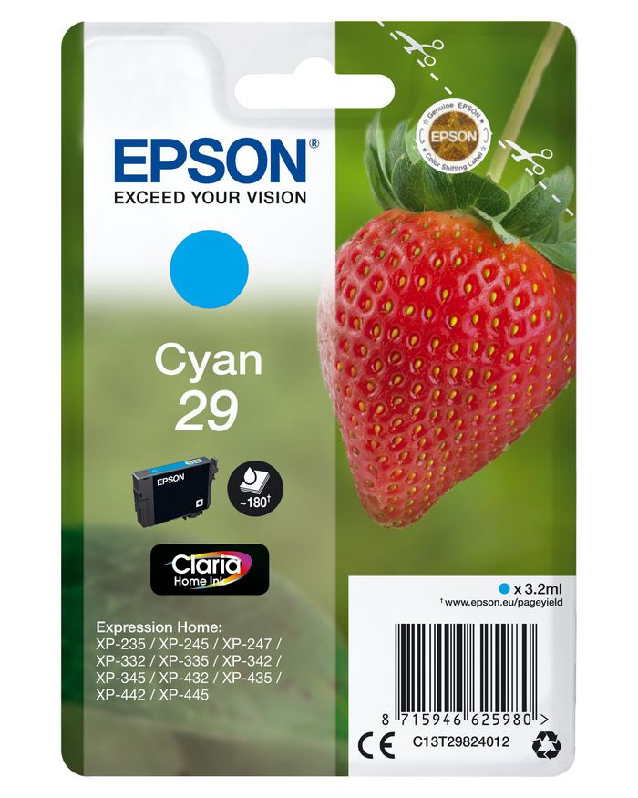 EPSON Cartridge Fraise Cyan