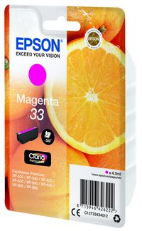 EPSON 33 Ink Magenta 4,5ml Blister - Bilde 8