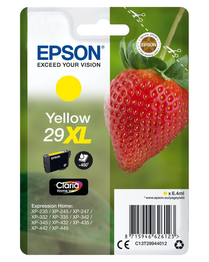 EPSON Cartridge Fraise Claria Yellow
