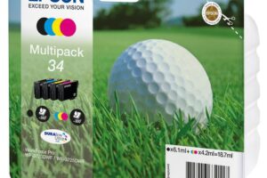 34 Ink Multipack CMYK Blister