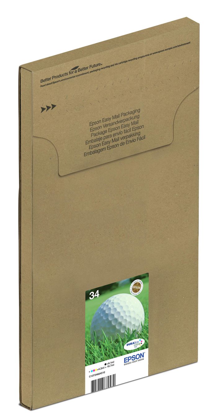 Multipack 4-clr 34 Easymail - Bilde 2
