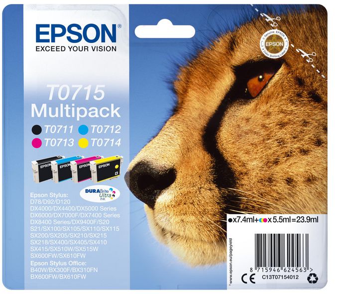 T0715 ink cartridge blk