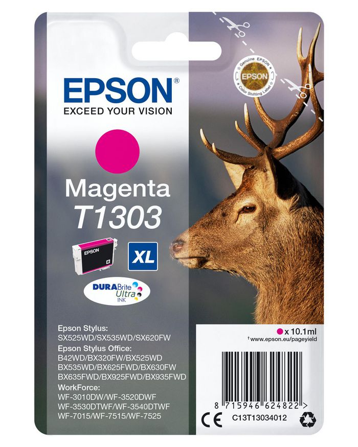 EPSON T1303 ink c. mag 10.1ml RF-AM blis