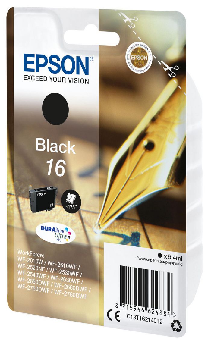 16 ink cartridge black - Bilde 2