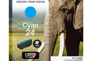 24 ink cartridge cyan