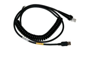 Honeywell USB cable, black, 5m, coiled