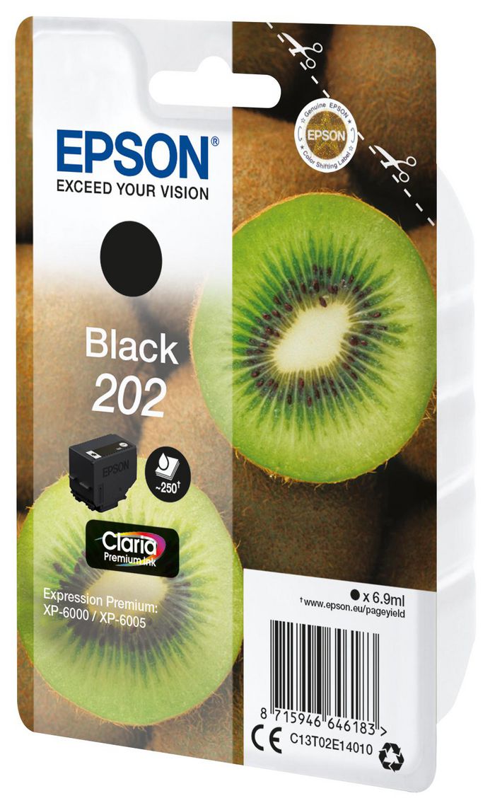 EPSON Singlepack Black 202 Kiwi - Bilde 2