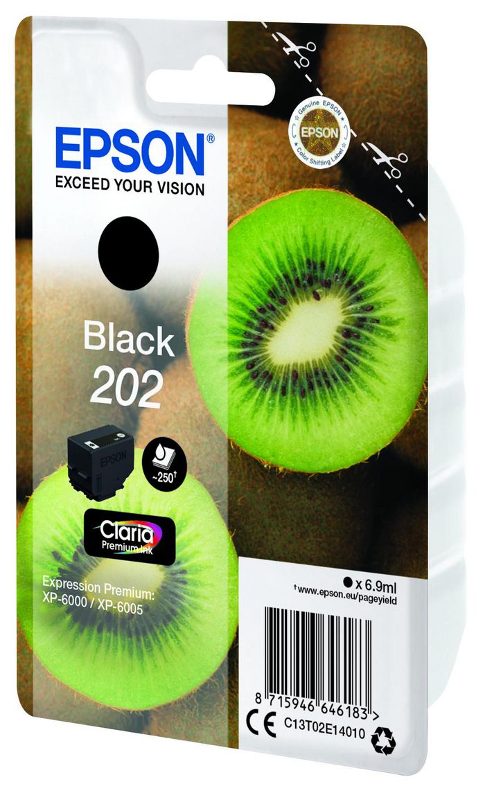 EPSON Singlepack Black 202 Kiwi - Bilde 3