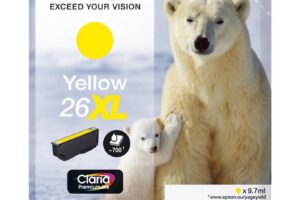 EPSON 26XL ink cartridge yellow