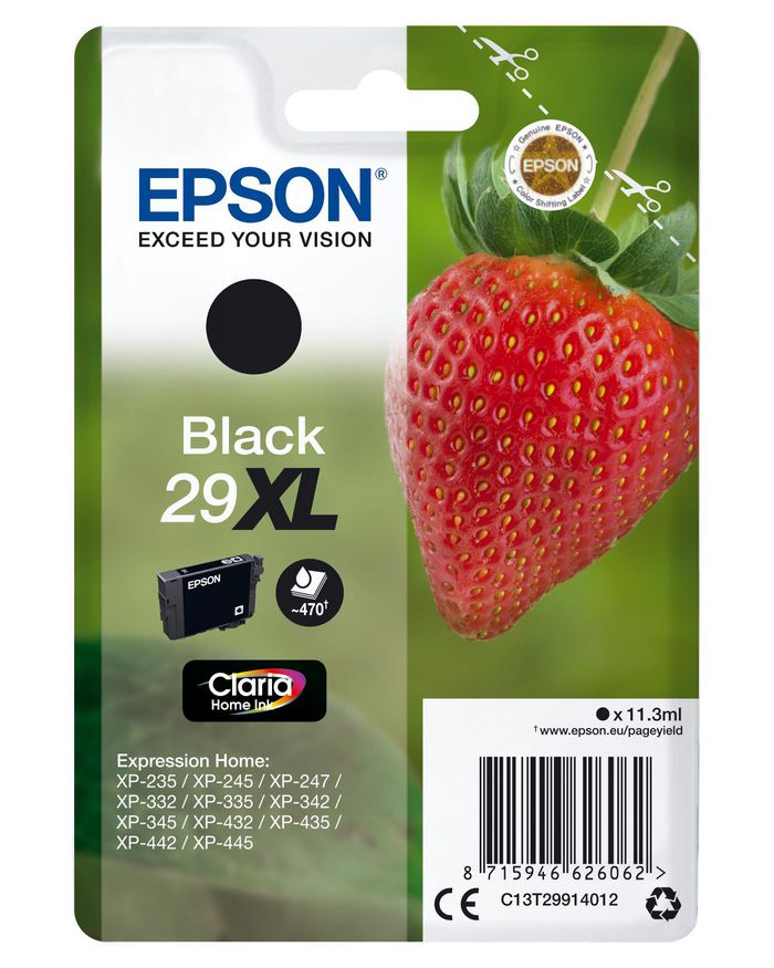Singlepack Black 29XL Claria