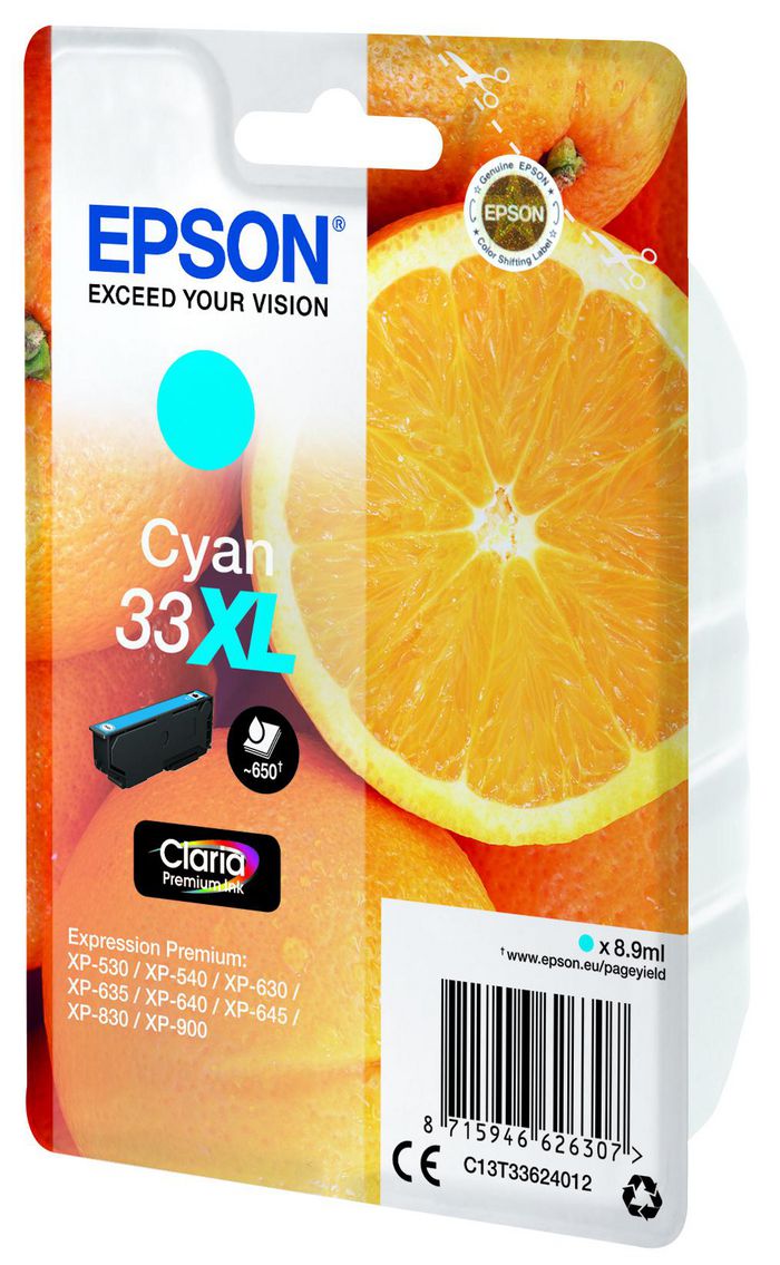 33XL Cyan Claria Premium - Bilde 4