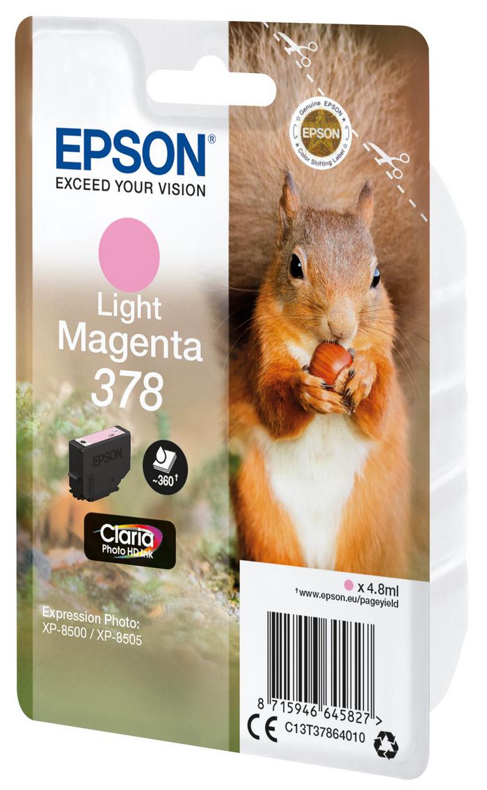 EPSON Singlepack Light Magenta 378 Eichh - Bilde 2