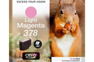 EPSON Singlepack Light Magenta 378 Eichh