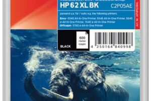 Ink Black HP No. 62 XL