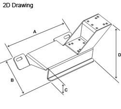 RAM Mounts VEHICLE BASE 1997-03 - Bilde 2