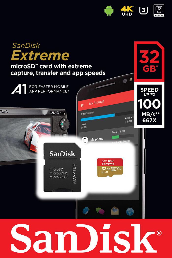 Sandisk microSDHC V30 A1 - Bilde 5