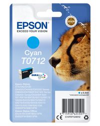 EPSON T0712 ink cartridge Cyan 6 ml - Bilde 3