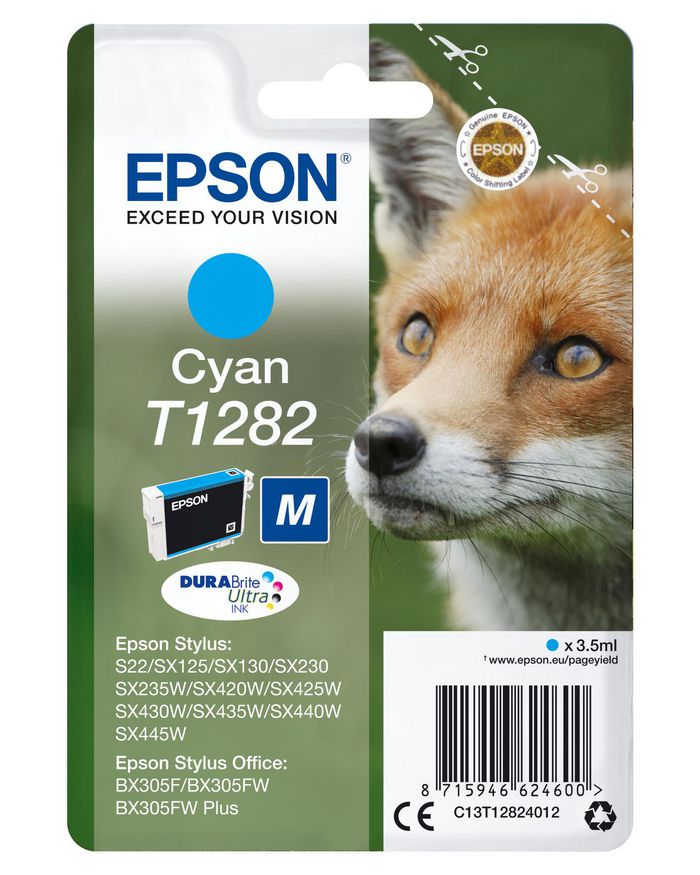 EPSON T1282 ink cartridge Cyan 3,5 ml