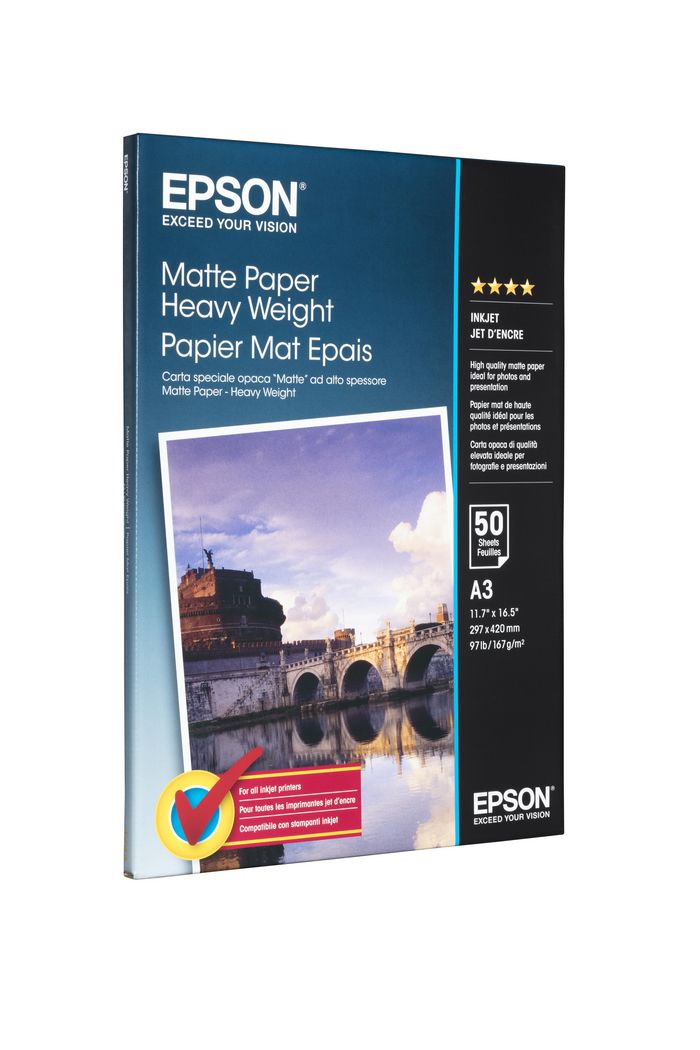 EPSON paper matt heavyweight A3 50sh - Bilde 3