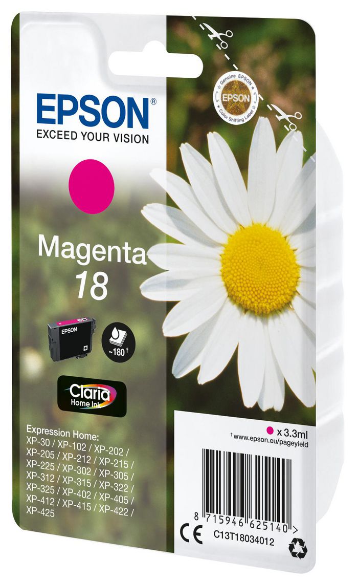 EPSON 18 magenta ink claria BLISTER - Bilde 2