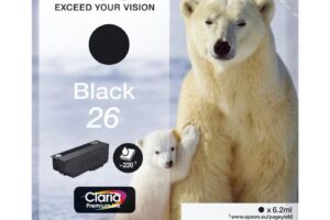 EPSON 26 ink cartridge black