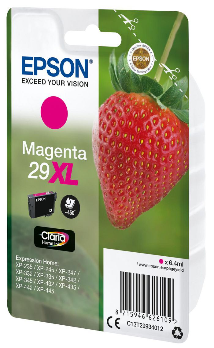 EPSON Cartridge Fraise Claria Magenta - Bilde 2