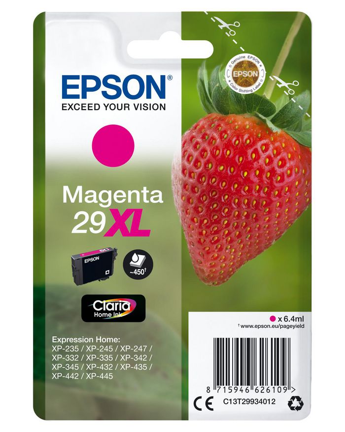 EPSON Cartridge Fraise Claria Magenta
