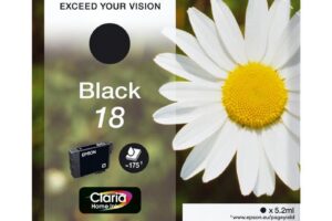 EPSON 18 black ink claria BLISTER