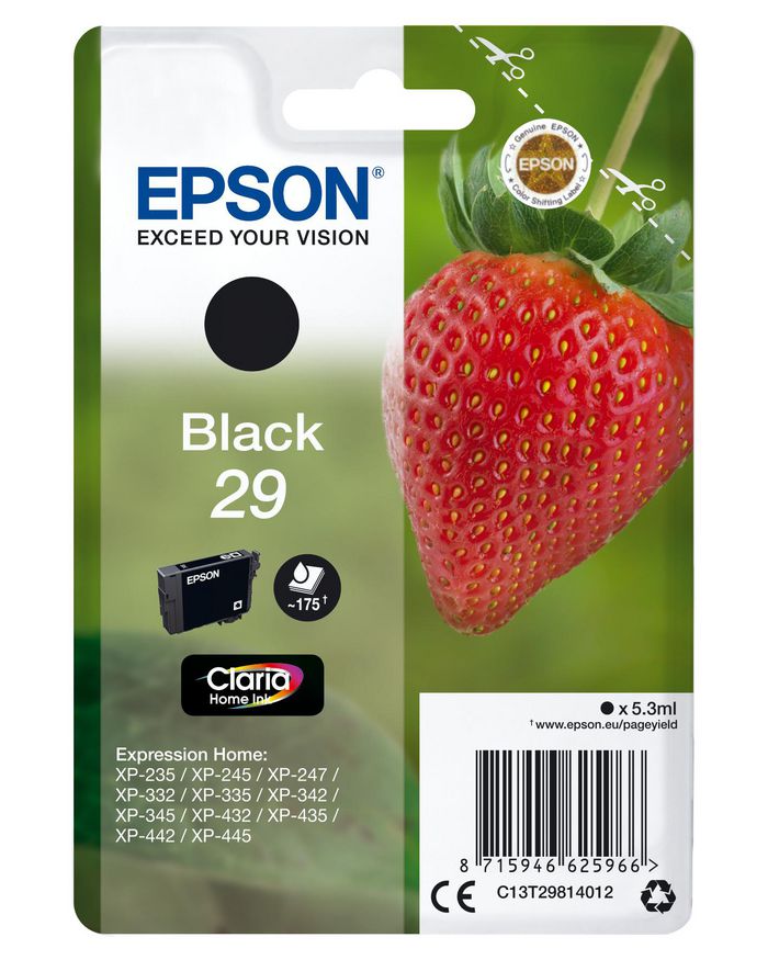 EPSON Cartridge Fraise Black