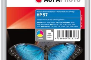 Ink Color, HP No. 57