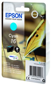INK CARTR DURABRITE CYAN 16 - Bilde 6