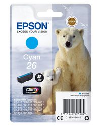 EPSON 26 ink cartridge cyan - Bilde 3