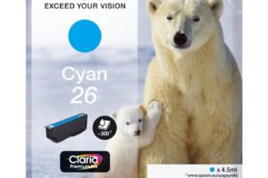EPSON 26 ink cartridge cyan